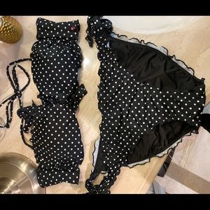 Victoria secret polka dot bikini NWT